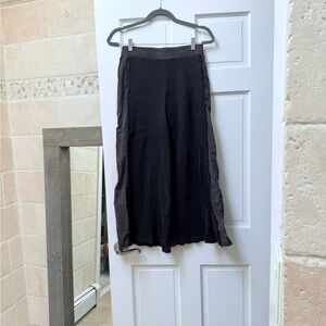 Oli & Hali Black Wide-Leg Pants